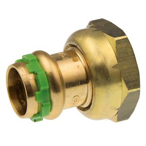 2-del. koppeling SudoPress Koper FF 14x1/2" wartel vlakdichting incl. dichtring SP4359GV VVE=5