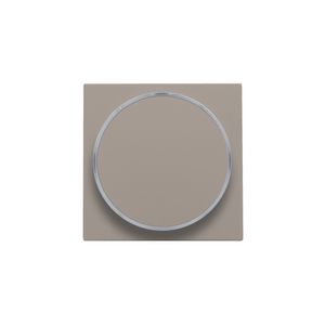 Afwerkingsset doorschijnende ring z. symbool 6A bronze c.