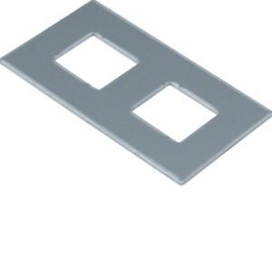 Montageplaat voor GTVD200/300 2x RJ45 17,2x18,3mm