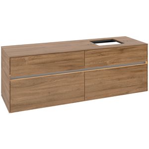Wastafelonderkast Collaro 1600x548x500mm Oak.Kans C136B0RH