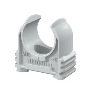 Quick-kabelbuisklem M19-20 lichtgrijs RAL7035