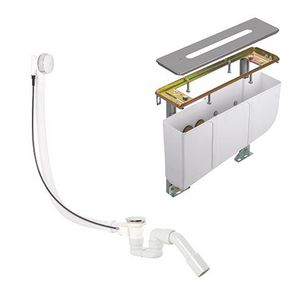 Montageblok tbv 4-gats badmengkraan  met 71080