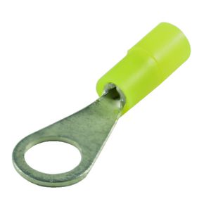 Zak a 100st. Ringkabelschoen isol. geel 0,2-0,5 M2 PVC