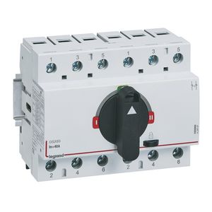 Doos a 8st. Bronomschakelaar DSX63 3P 40A+draaihendel-breedt
