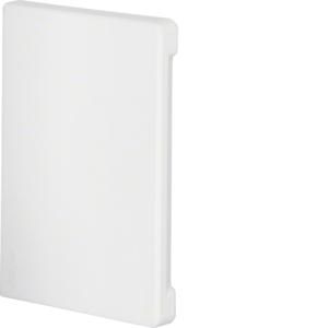 Eindplaat BR65 65x100mm halogeenvrij verkeerswit