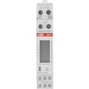 D11 15 40 Modbus, Energiemeter, 1 fase direct 40 A