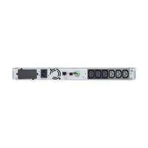 5P UPS 1550VA/1100W Rack 1U Line-Interactive Uitgang 6 x IEC