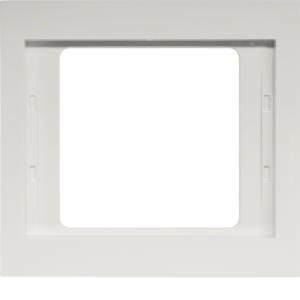 Afdekraam 1-v berker K.1 polar wit glans