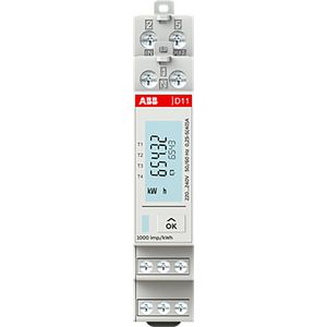 D11 15-M 40 Modbus B, Energiemeter MID, 1 fase direct VVE=96