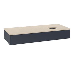 Wastafelonderkast Antao 1200x190x500mm Mid.Blue Matt Lacquer K12013HG