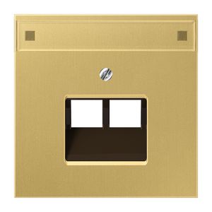 Afdekking UAE 2v.tekstv. LS messing klas