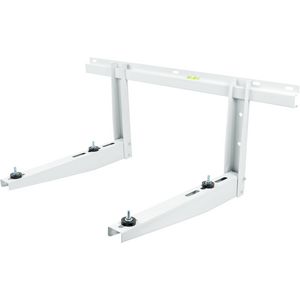 ACTIE Wandbeugel MS257 wit schuifarmen 550x375mm met wandrail 800mm max. 140kg incl. bevestigingsmateriaal