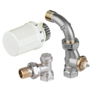 Radiatorset DN15 Recht: T3019W0 + V2000BSX15+ V2420E0015