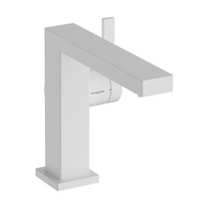 Tecturis E 1-hendel wastafelkraan 110 Fine CoolStart mat wit 73021700
