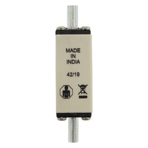 Zekering laagsp. 16A AC 500V NH000 gL/gG dubbele mel VVE=3