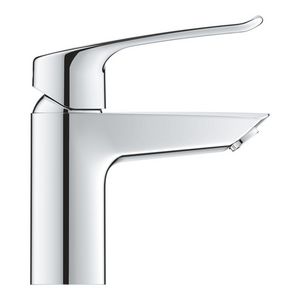 Eurosmart S-size wastafelmengkraan open greep incl. push-open plug 1.1/4" (prof)