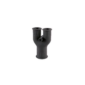 Y-stuk TPE kunststof Ø10mm - 2x Ø10mm zwart IP66 VVE=10
