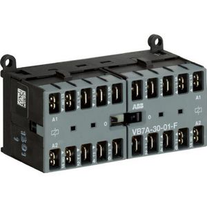 Magneetschakelaarcombinatie mini VB7 serie 3P 1NC faston 24V