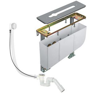 Montageblok tbv 3-gats badmengkraan  met 71080