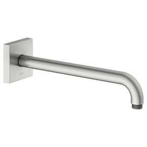 Douchearm wandaansluiting  rozet uit. 300mm rvs finish