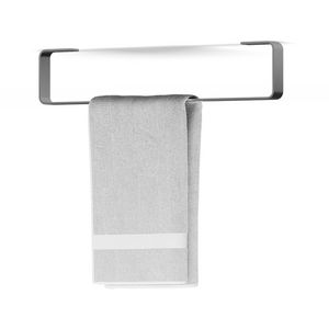 Handdoekhouder RAIL CURVED 500mm rvs geborsteld