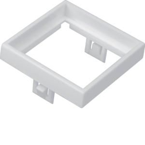 Adapterraam 50x50 mm naar 45x45 mm wit