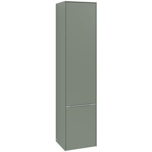 Hoge kast SUBWAY 3.0 400x1710x362mm Soft Green C58600AF greep alu. glans