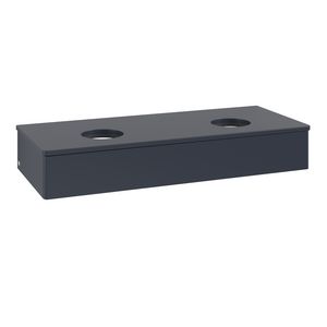 Wastafelonderkast Antao 1200x190x500mm Mid.Blue Matt Lacquer K13010HG