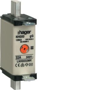 Mespatroon NH000 32A 500V gG combimelder geisoleerd VVE=3