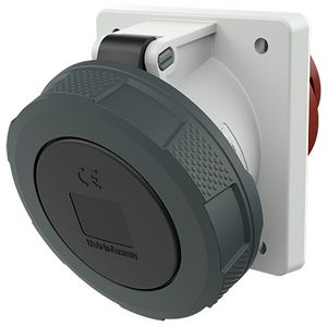 Inbouwwandcontactdoos 63A 4-polig  7H 500V IP67