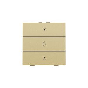 Enkelvoudige dimbediening Home Control leds gold coated