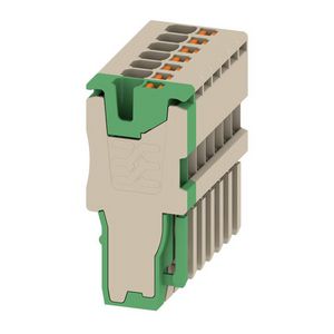 Plug d.beige groen 1.5mm² 17.5A 500V N 2719800000 VVE=25