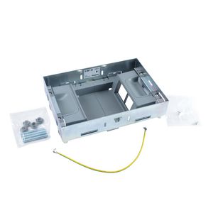Inbouwframe lege verticaal unit 2x4 modulen markeerrand