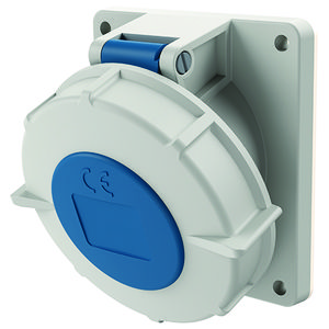 Inbouwwandcontactdoos 32A 3-polig  6H 230V IP67 TwinCONTACT