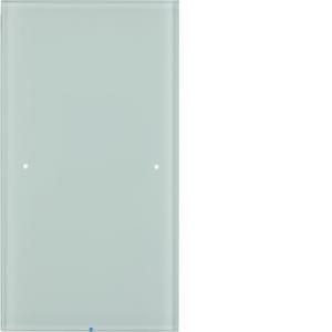 Tastsensor KNX-touch 1-v berker R.3 glas polarwit