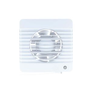 Badkamer-/ toiletventilator MVT 100 wit
