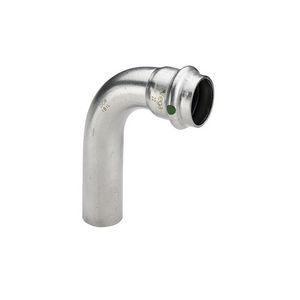 Insteekbocht 90° SANPRESS Inox spie x persaansluiting 54mm