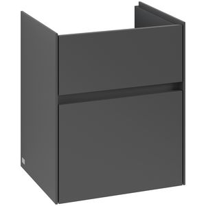 Wastafelonderkast Collaro 460x546x374mm Graphite C006B0VR