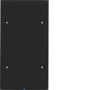 Tastsensor KNX-touch 2-v berker R.3 glas zwart