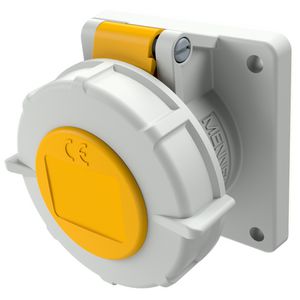 Inbouwwandcontactdoos 16A 3-polig  4H 110V IP67 TwinCONTACT