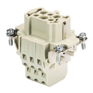 Contactblok female insert baS Bum 6 2,5 50 AG