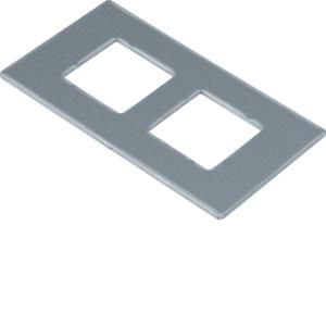 Montageplaat voor GTVD200/300 2x RJ45 20,1x19,5mm