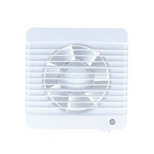 Badkamer-/ toiletventilator MV 125 wit