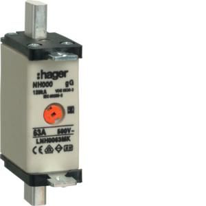 Mespatroon NH000 63A 500V gG combimelder geisoleerd VVE=3