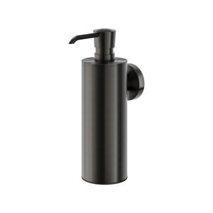 Zeepdispenser 200ml NEMOX Zwart metaal geborsteld