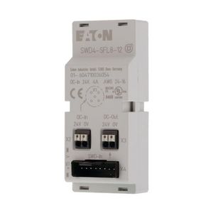 SmartWire T-conn., kastdoorvoer, 8p vlak IP20 naar 5p IP67 r