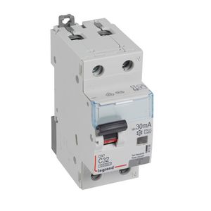 Aardlekautomaat 1P + N C32A 10kA 30mA