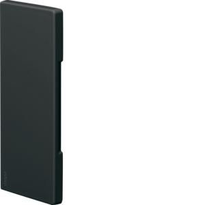 Eindplaat BR65 65x170mm halogeenvrij zwart