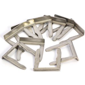 Set a 10st. Clips (plat)