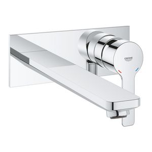 Lineare L-size wastafelmengkraan chroom wand